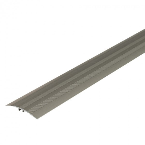 AL protective strip, push-in, with groove, 47mm, L= 1.86m, Champagne