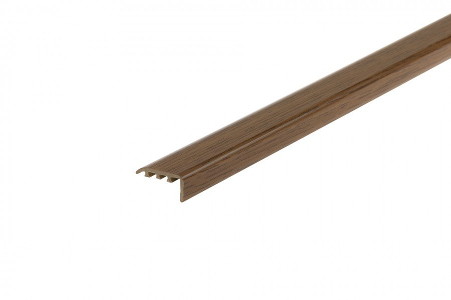 Kształtownik PVC kątownik progowy 30x14mm 2w1 L= 0,90m Dąb Rustykalny