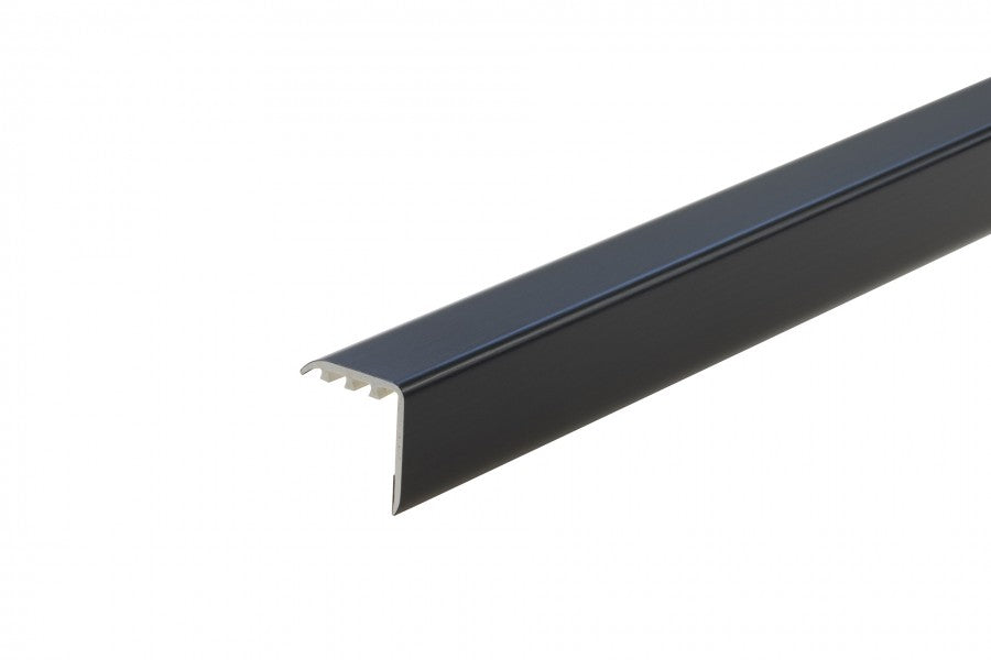 Kształtownik PVC kątownik progowy 30x30mm 2w1 L= 1,80m Venge Ciemny