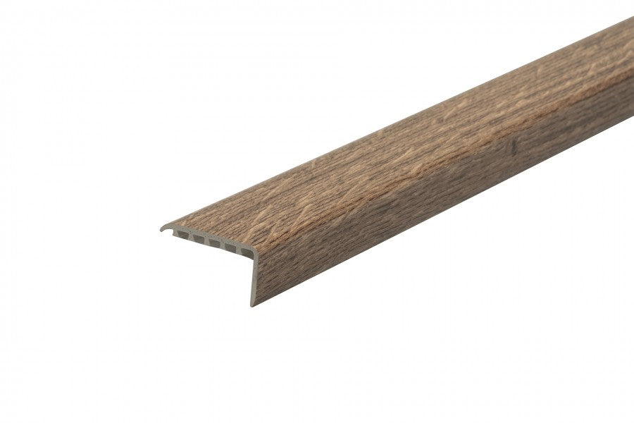 Kształtownik PVC kątownik progowy 45x22mm 2w1 L= 0,90m Dąb Palony