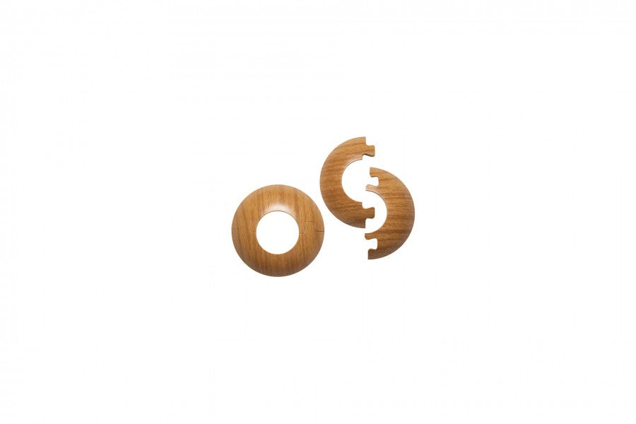 Матовая маскирующая розетка 15,2 мм, светлый дуб, 2 шт.