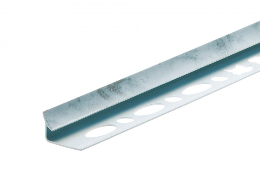 Wide internal profile for PVC tiles 9mm 2.5m Blue Marble