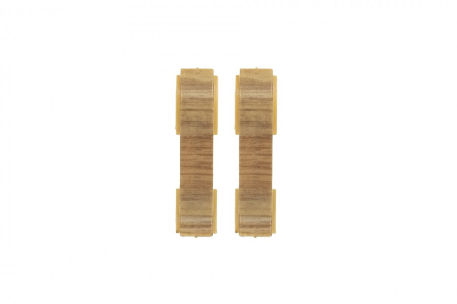 Высококачественный матовый соединитель для плинтуса Reduty Oak, 2 шт.