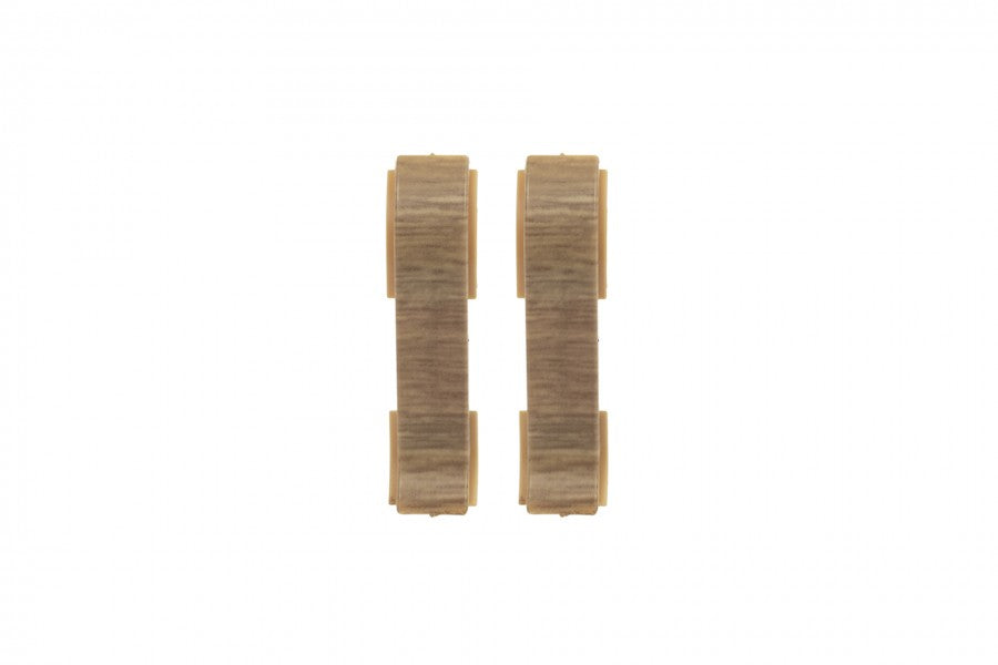 Высококачественные матовые соединители для плинтуса Newport Oak, 2 шт.