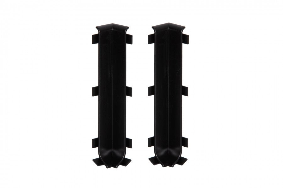 Internal corner for skirting board LP 100 gloss Black 2 pcs.