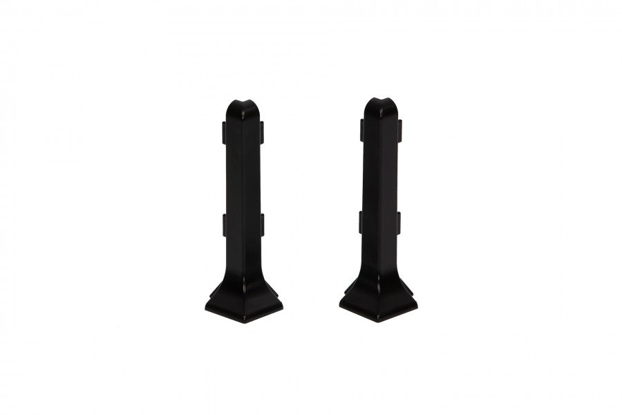 External corner for skirting board LP 59 gloss Black 2 pcs.