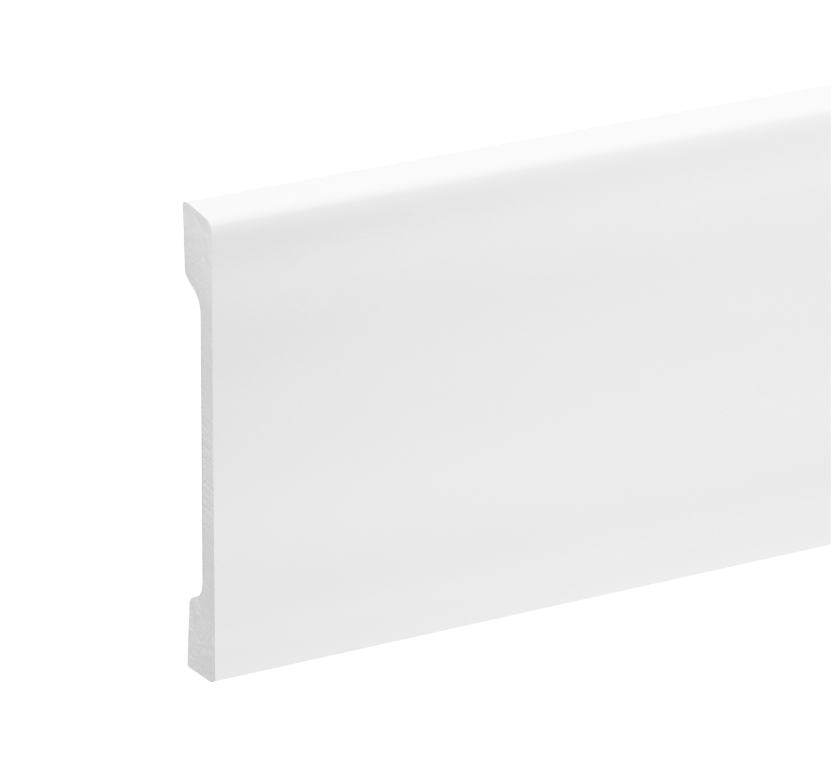 Listwa przypodłogowa LPC-38 95x12mm Cezar Biały Mat 2,44m