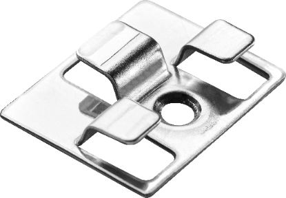 Klamry montażowe do desek ogrodowych Cezar 1opak=35elementów