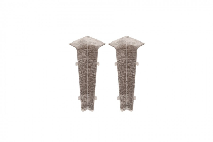 Narożnik wewnętrzny do listwy przypodłogowej Hi Line 23,4x75mm 1kpl=2szt Cezar Dąb Sycyliania Mat