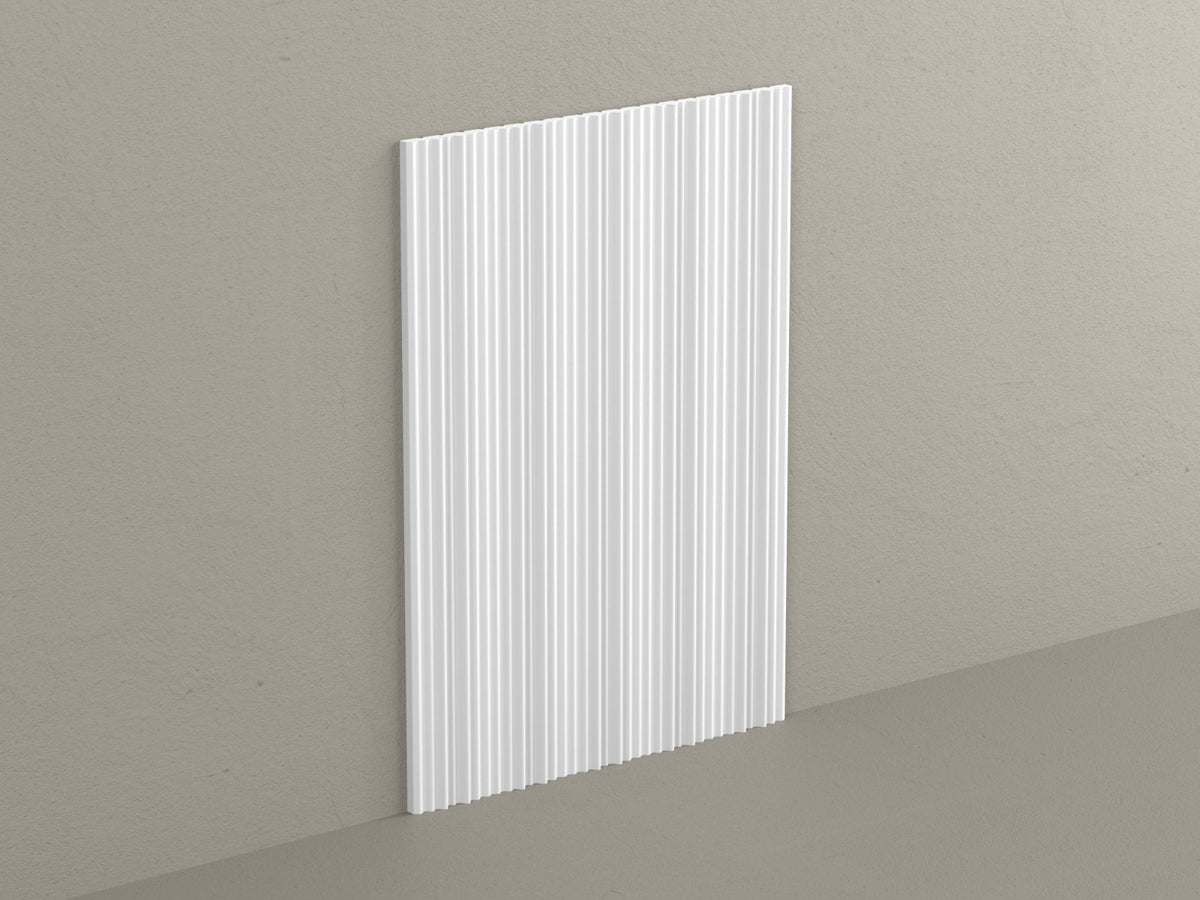 Panel ścienny THALIA07 155x6mm Creativa by Cezar Biały mat podkład 2,80m