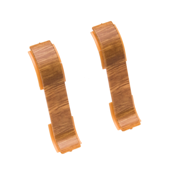 Connector for Classic skirting board 22x59mm 1 set = 2 pcs Cezar Piast Oak Matt
