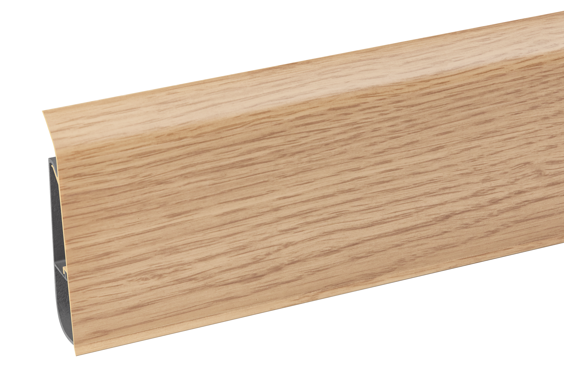 Listwa przypodłogowa PVC SOFTline 22,5x75mm Cezar Dąb Klasyczny Mat 2,20m