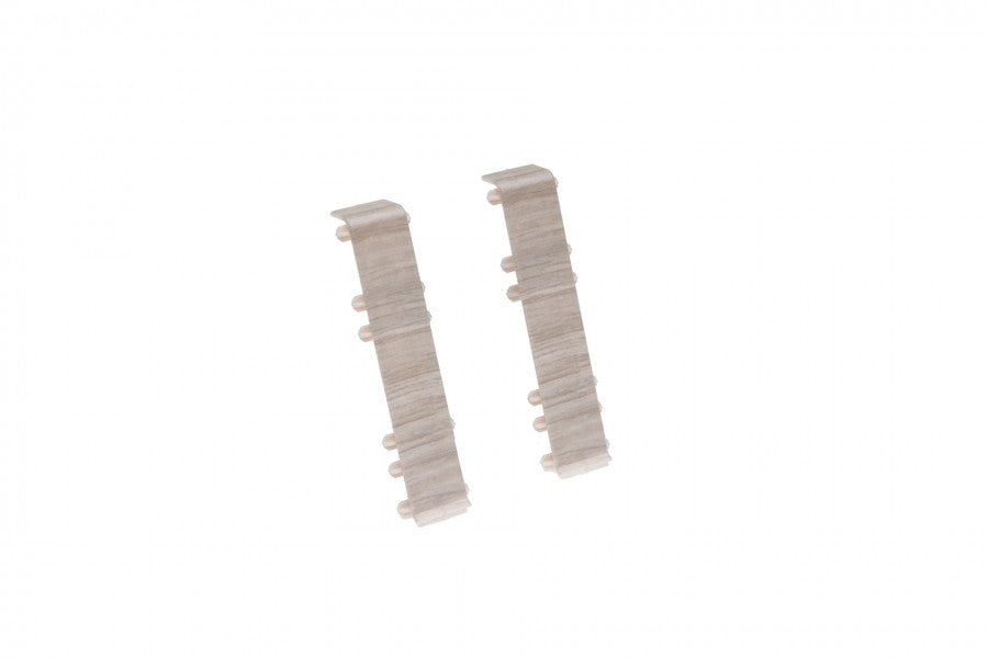 Łącznik do listwy przypodłogowej Hi Line 23,4x75mm 1kpl=2szt Cezar Dąb Hokaido Mat