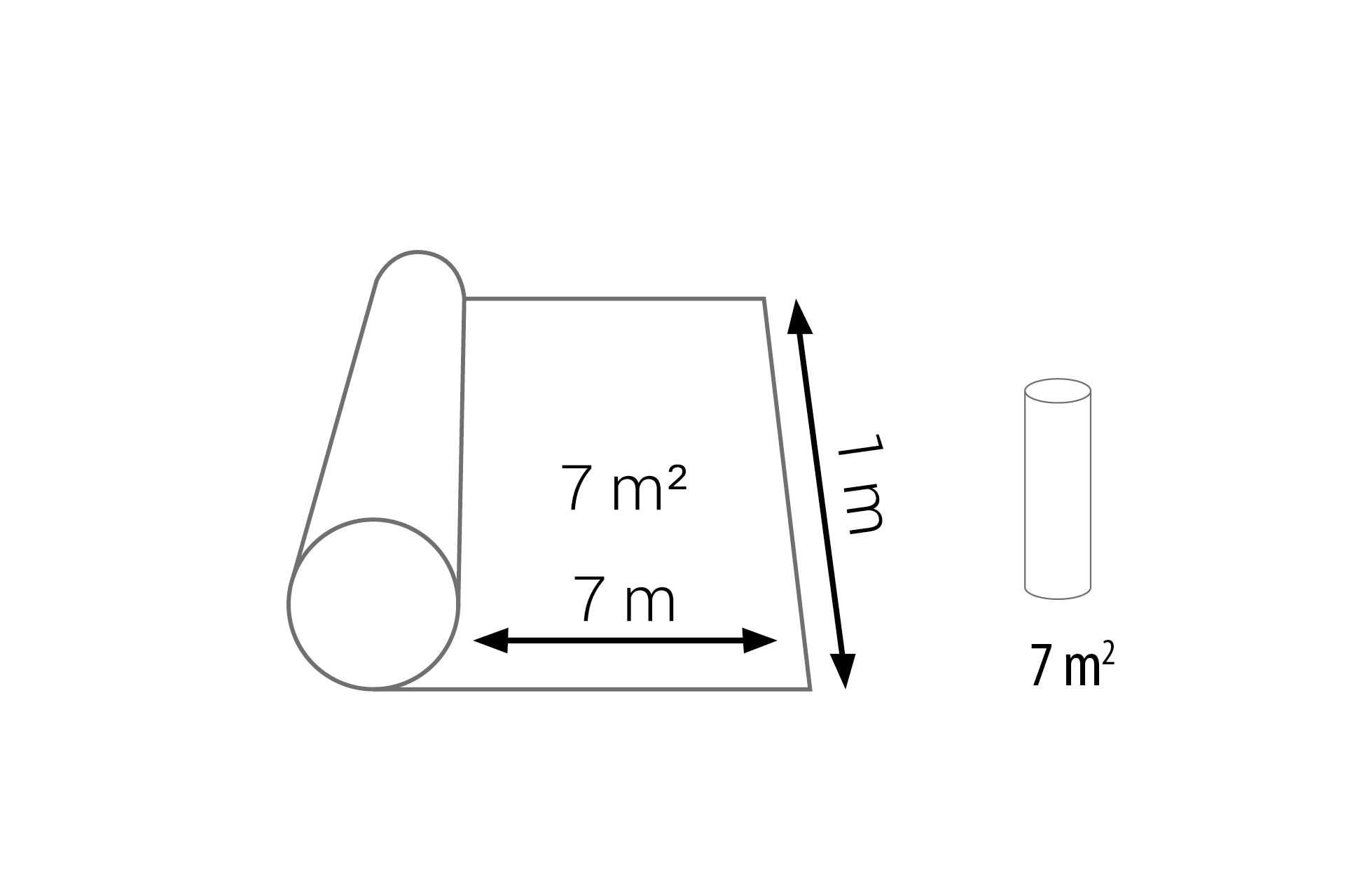 Podkład pod panele rolka 1x7m=7m2 folia gr. 1,9mm Cezar Srebrny