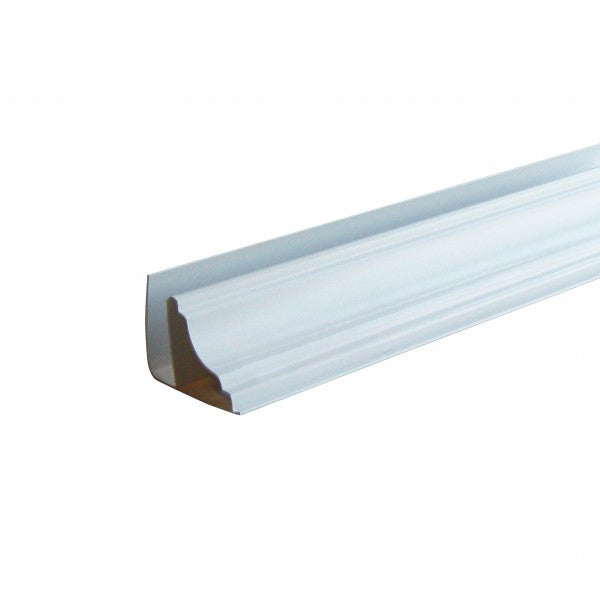 Listwa przysufitowa do boazerii PVC Cezar Biały Zimny Mat 3m