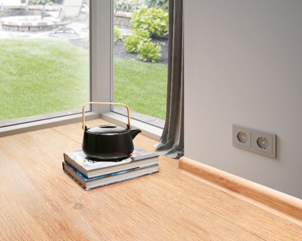 Listwa przypodłogowa PVC Slim Cezar Dąb Belfast Mat 2,50m