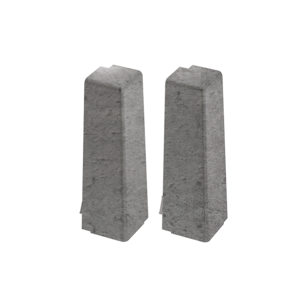 External corner for MASTERLINE skirting board 15x60mm 1 set = 2 pcs Cezar Grenlandia Mat