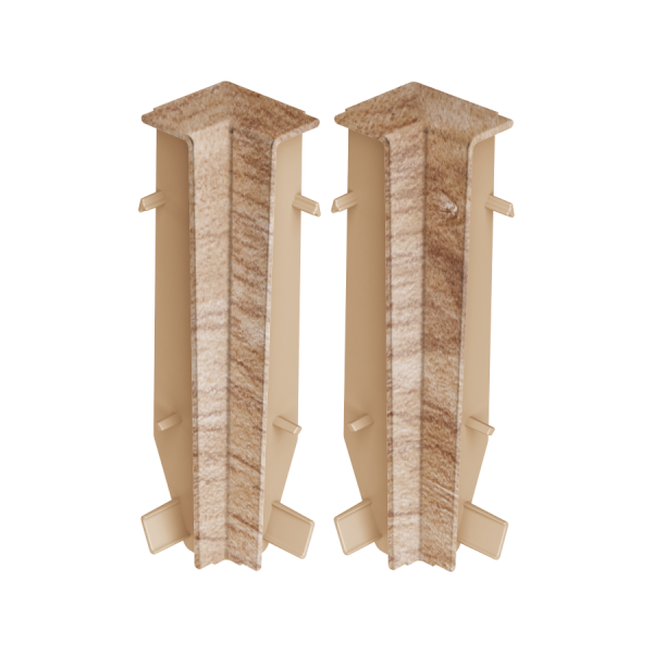 Narożnik wewnętrzny do listwy przypodłogowej MASTERLINE 13x80mm 1kpl=2szt Cezar Marsylia Mat