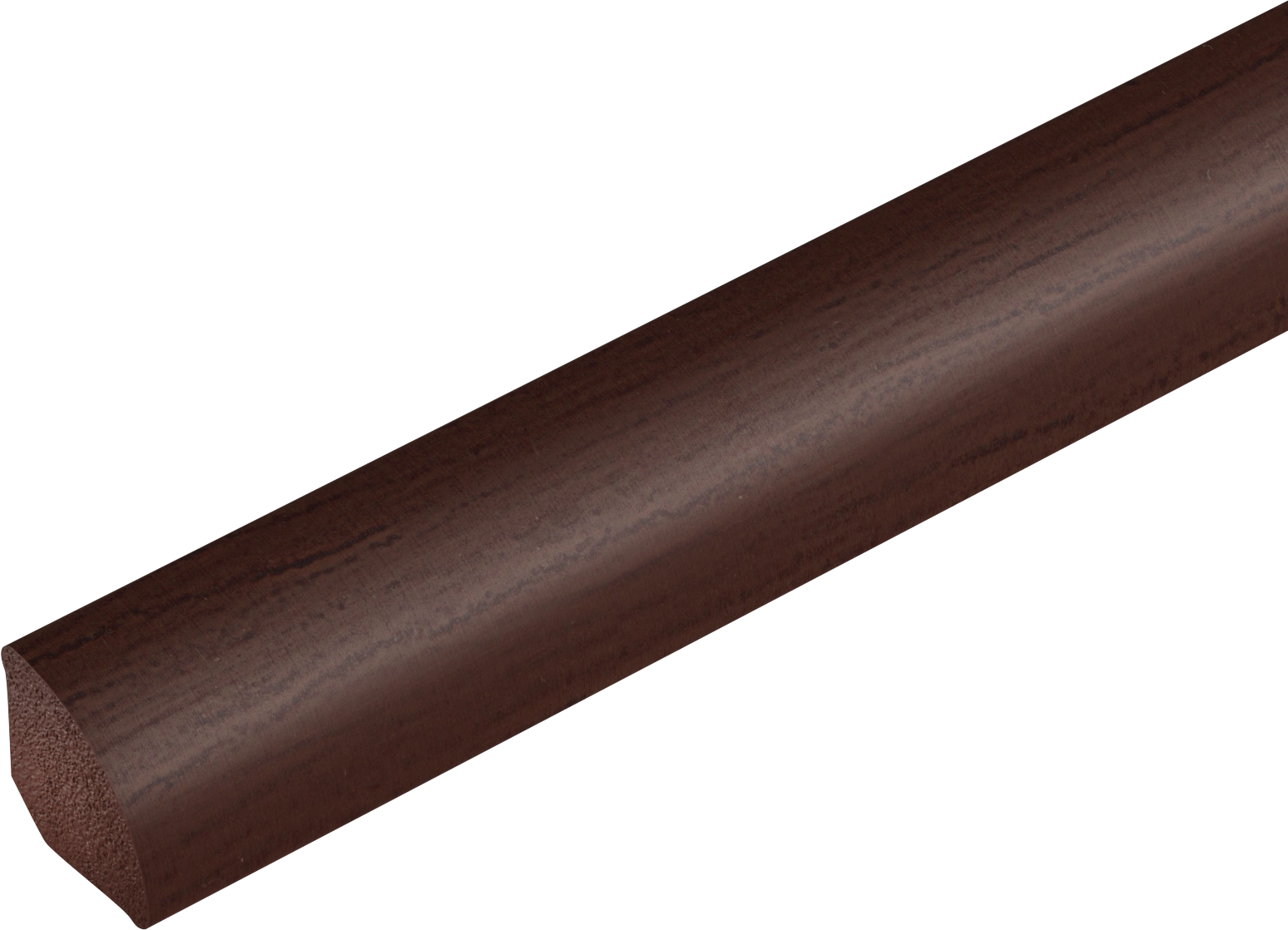 Ćwierćwałek PVC 13mm Cezar Orzech Mat 2,50m