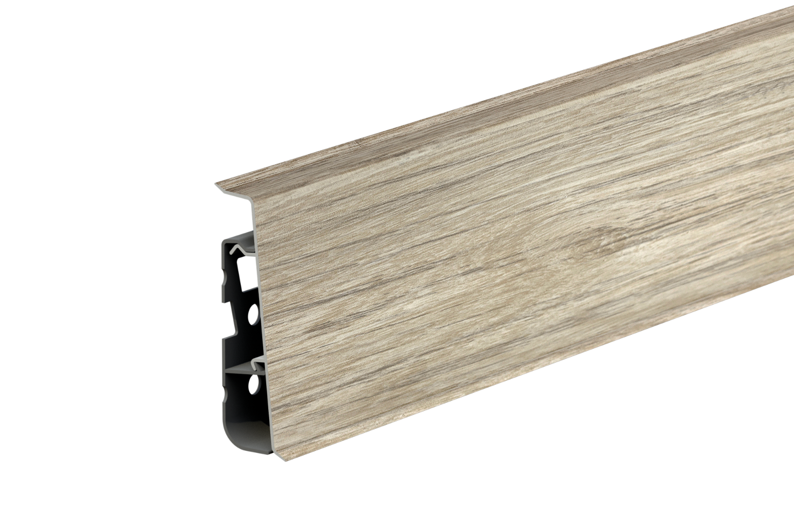 Listwa przypodłogowa PVC Hi Line Prestige 22x75mm Cezar Dąb Toskania Mat 2,50m