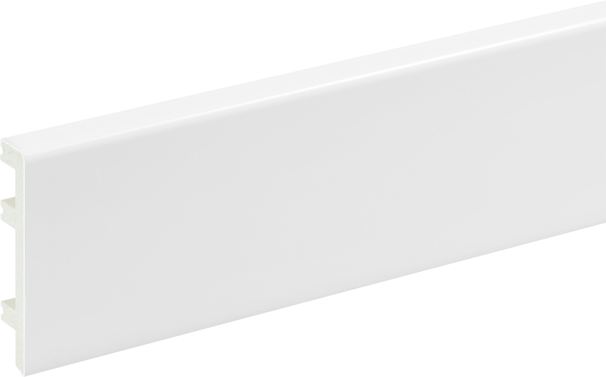 Listwa przypodłogowa Status Line PVC 80x15mm Cezar Biały RAL9003 półmat 2,20m