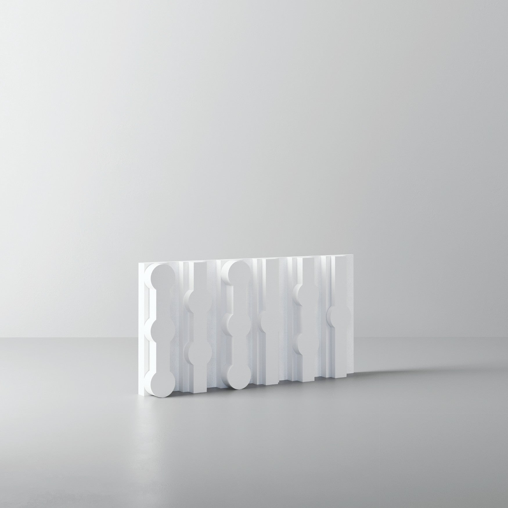 CLICKform zestaw klocków MILO 6 elementów MURSO Biały RAL9003 Mat 0,19m