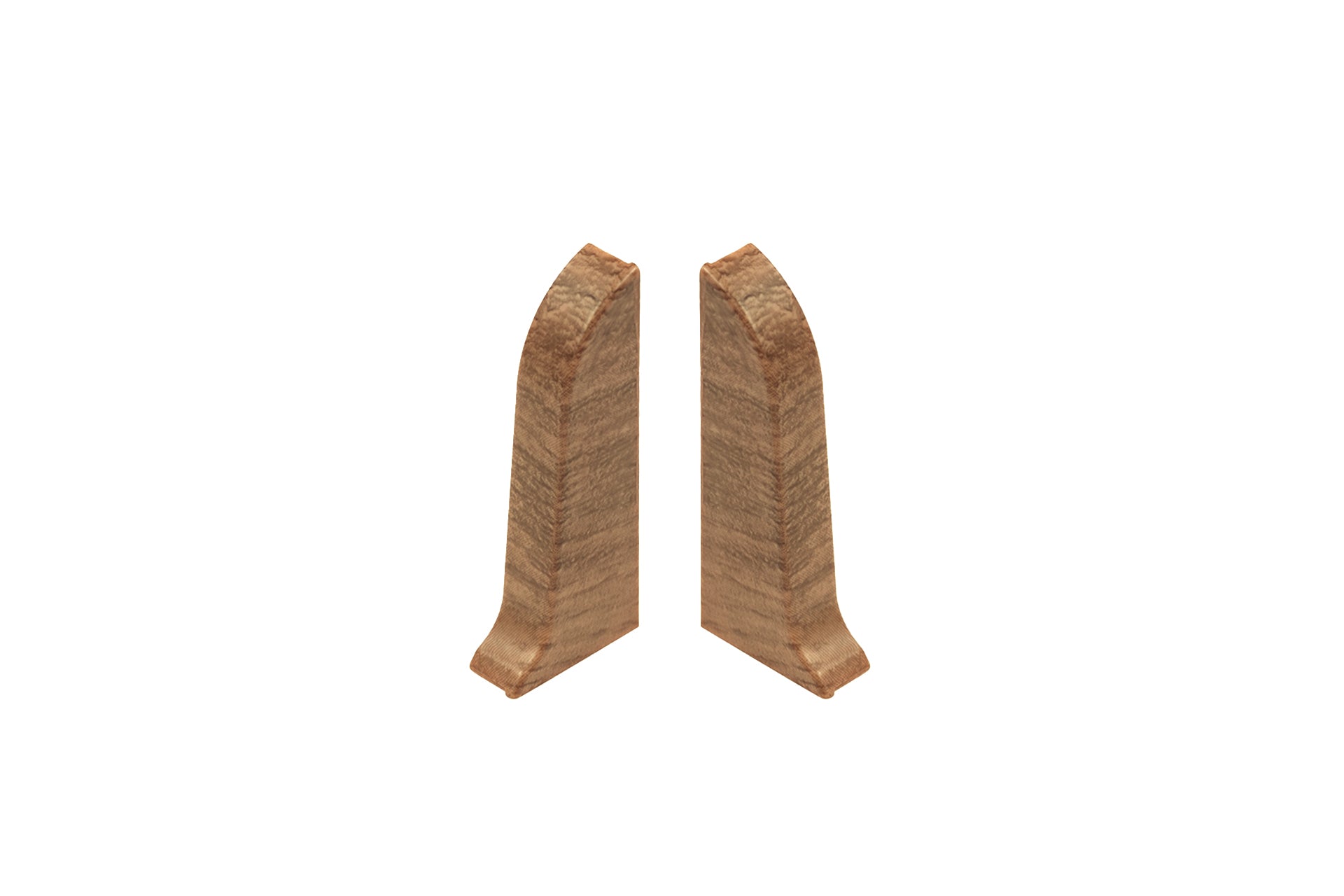 Zaślepki do listwy przypodłogowej Classic 22x59mm [1kpl=2szt(L+P) Cezar Korfu mat