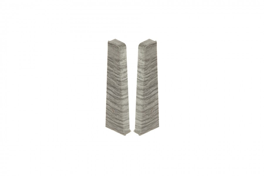 Zaślepki do listwy przypodłogowej Hi Line 23,4x75mm 1kpl=2szt(L+P) Cezar Sosna Ciemna Agas Mat