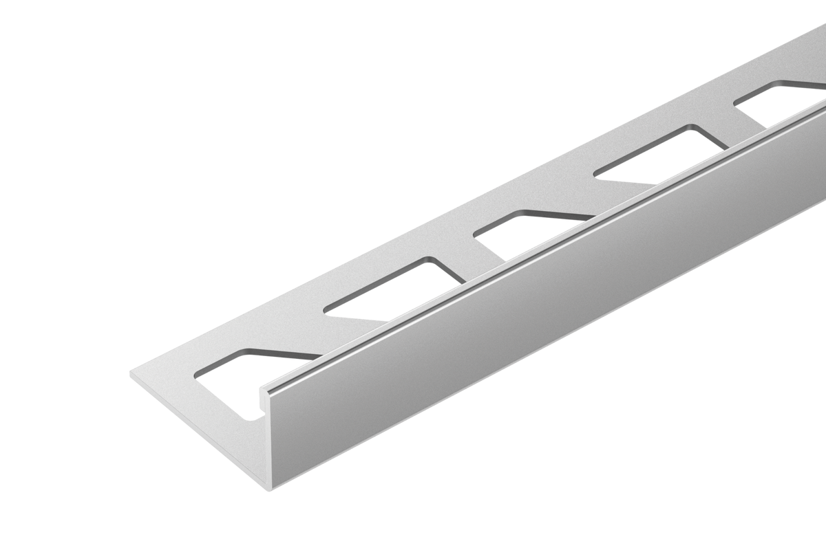 Profil do glazury ze stali nierdzewnej narożny 6mmx24mm Cezar Naturalny Połysk 2,50m