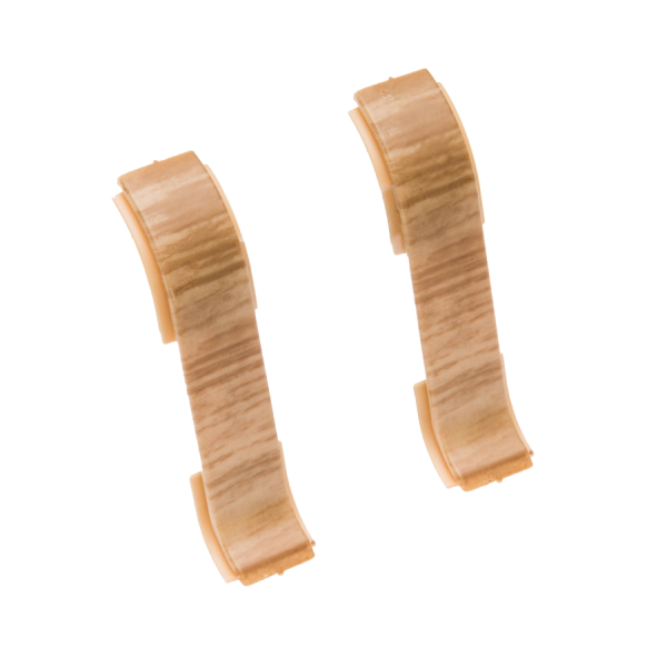 Classic skirting board connector 22x59mm 1 set = 2 pcs Caesar Canadian Elm Matte