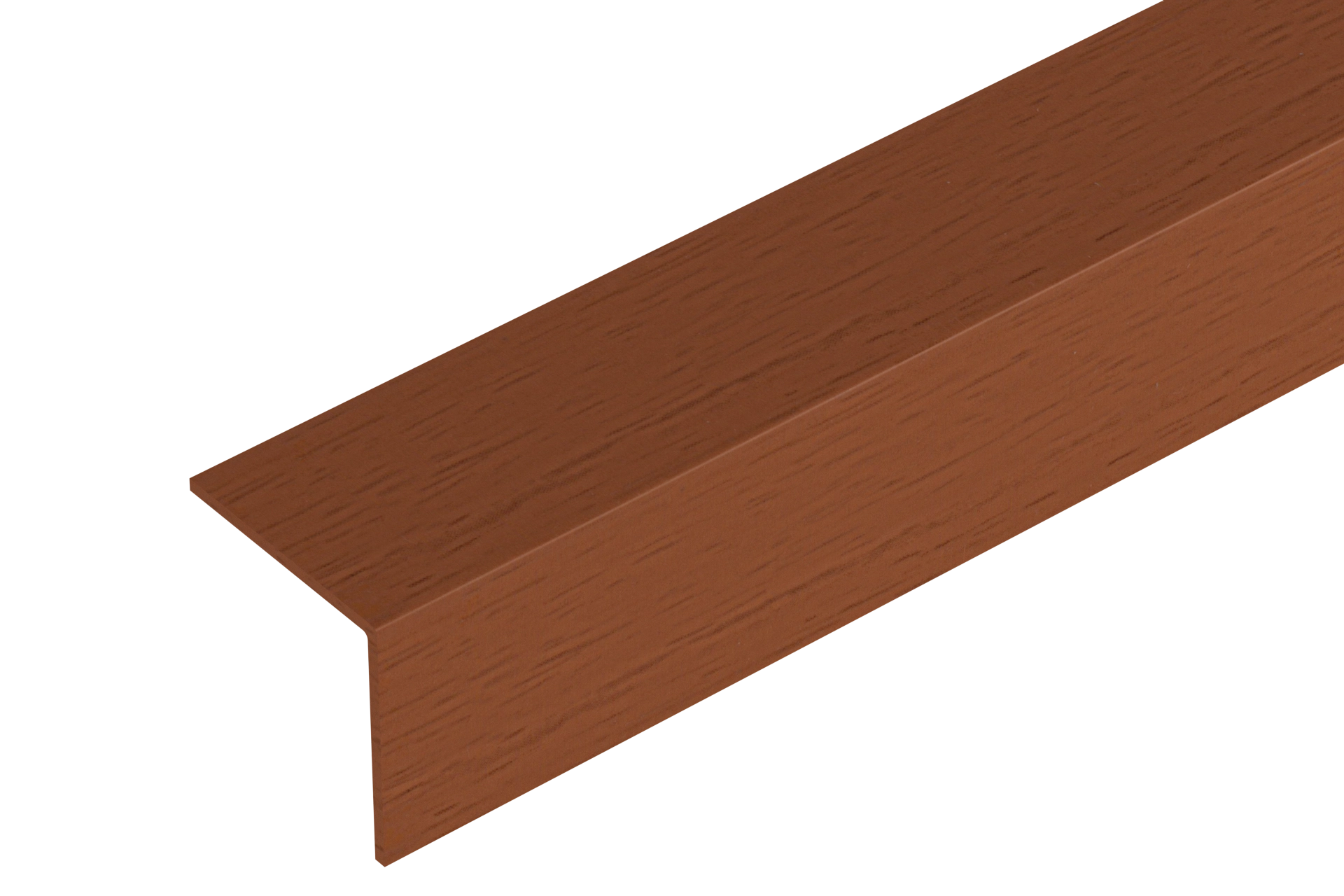 Kątownik PVC 15x15x1,1mm Cezar Orzech Grecki Mat 2,75m