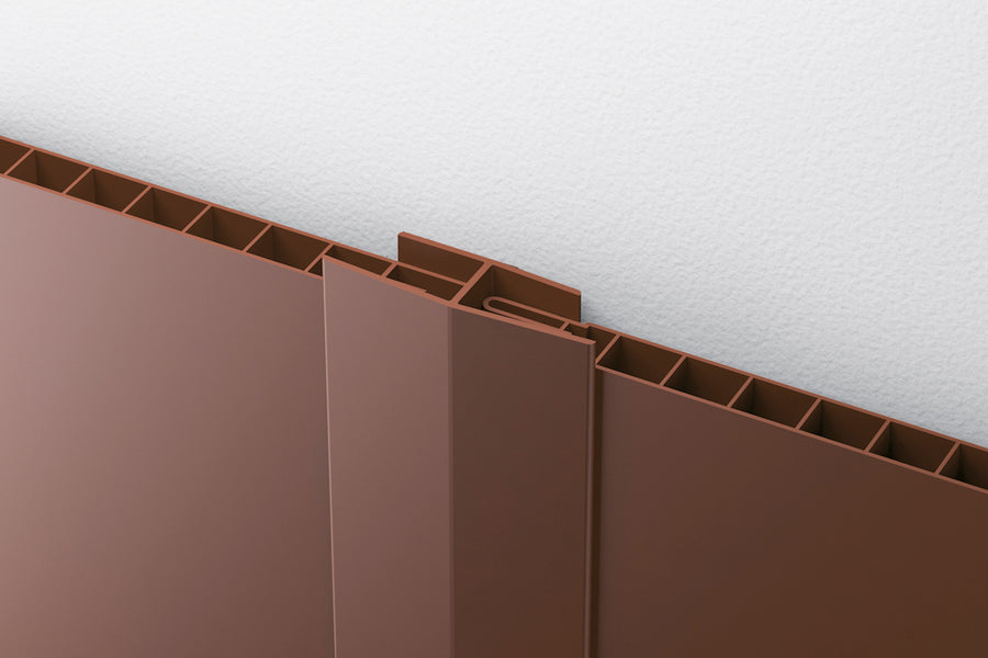 Listwa łącząca do boazerii PVC H Cezar Grafitowy RAL7024 Mat 3m