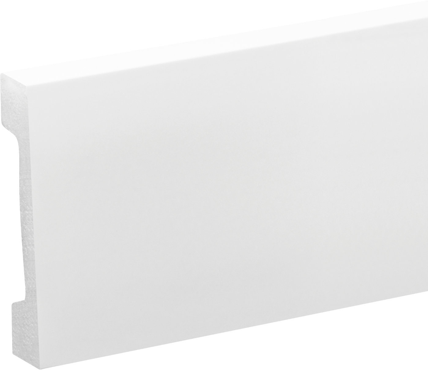 Listwa przypodłogowa LPC-28 79x16mm Cezar Biały Mat 2,44m