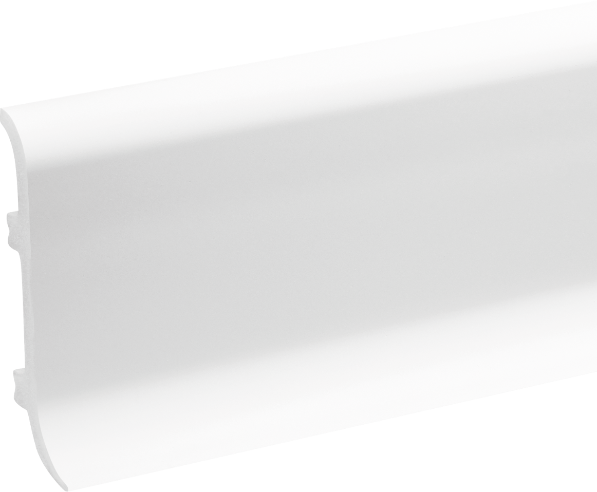 Listwa przypodłogowa LPC-40 100x32mm Cezar Biały Mat 2,44m