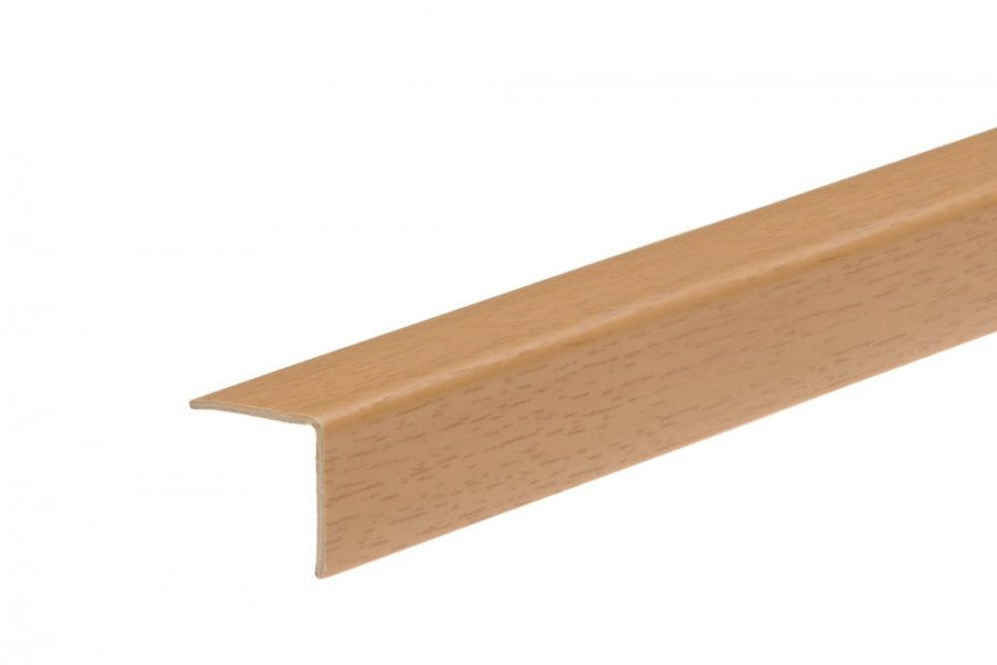 Kątownik PVC 15x15x1,1mm Cezar Buk Mat 2m