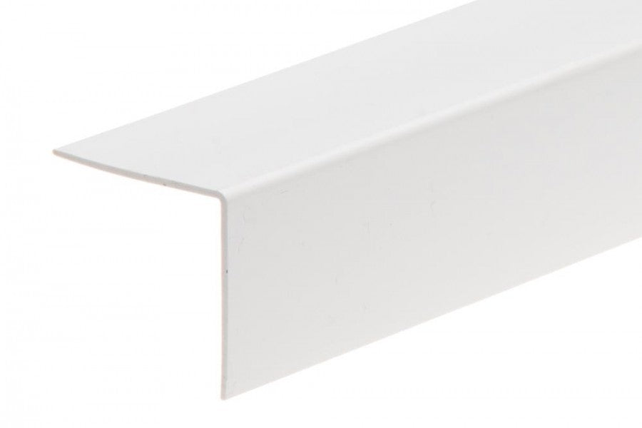 Kątownik PVC 50x50x1,1mm Cezar Biały RAL9003 Mat 1m
