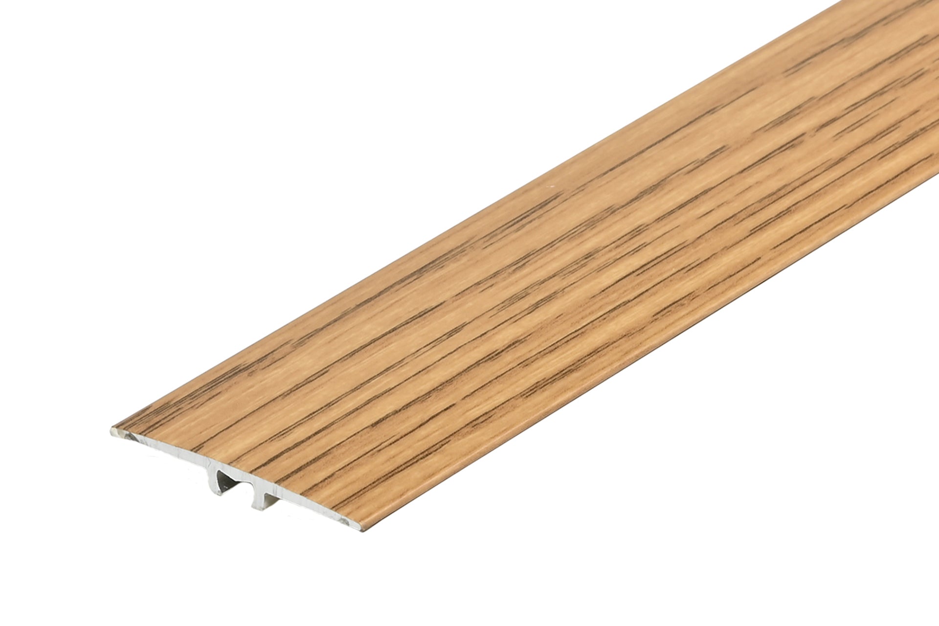 Profil progowy aluminiowy płaski 35mm 5w1 Cezar Dąb Mat 0,93m