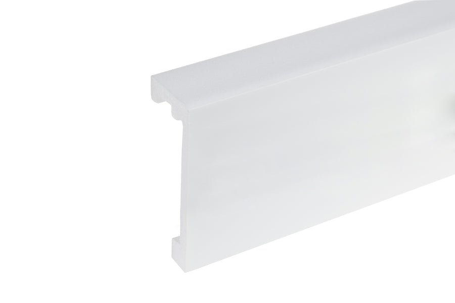 Listwa karniszowa 120x43,5mm Cezar Biały RAL9003 Połysk 2,44m