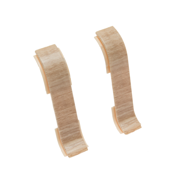 Classic skirting board connector 22x59mm 1 set = 2 pcs Cezar Sonoma Oak Dark Matte