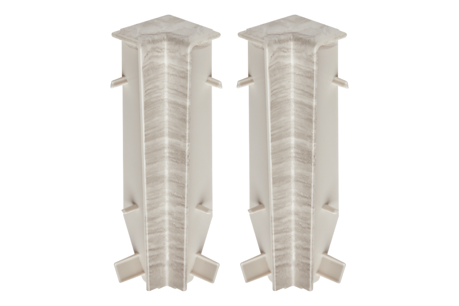 Narożnik wewnętrzny do listwy przypodłogowej MASTERLINE 13x80mm 1kpl=2szt Cezar Marengo Mat