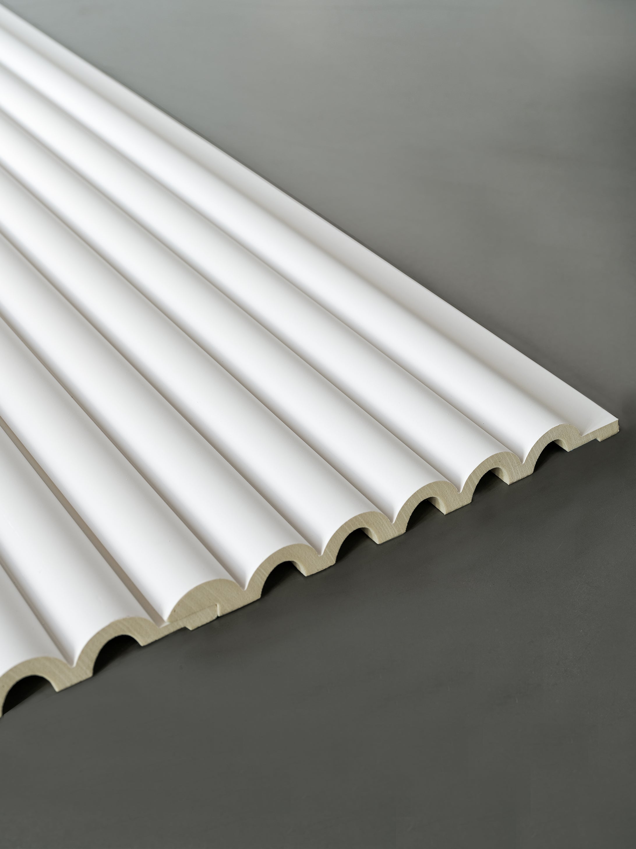 Panel ścienny LUGANO 400x35mm Cezar Biały Mat 2,60m