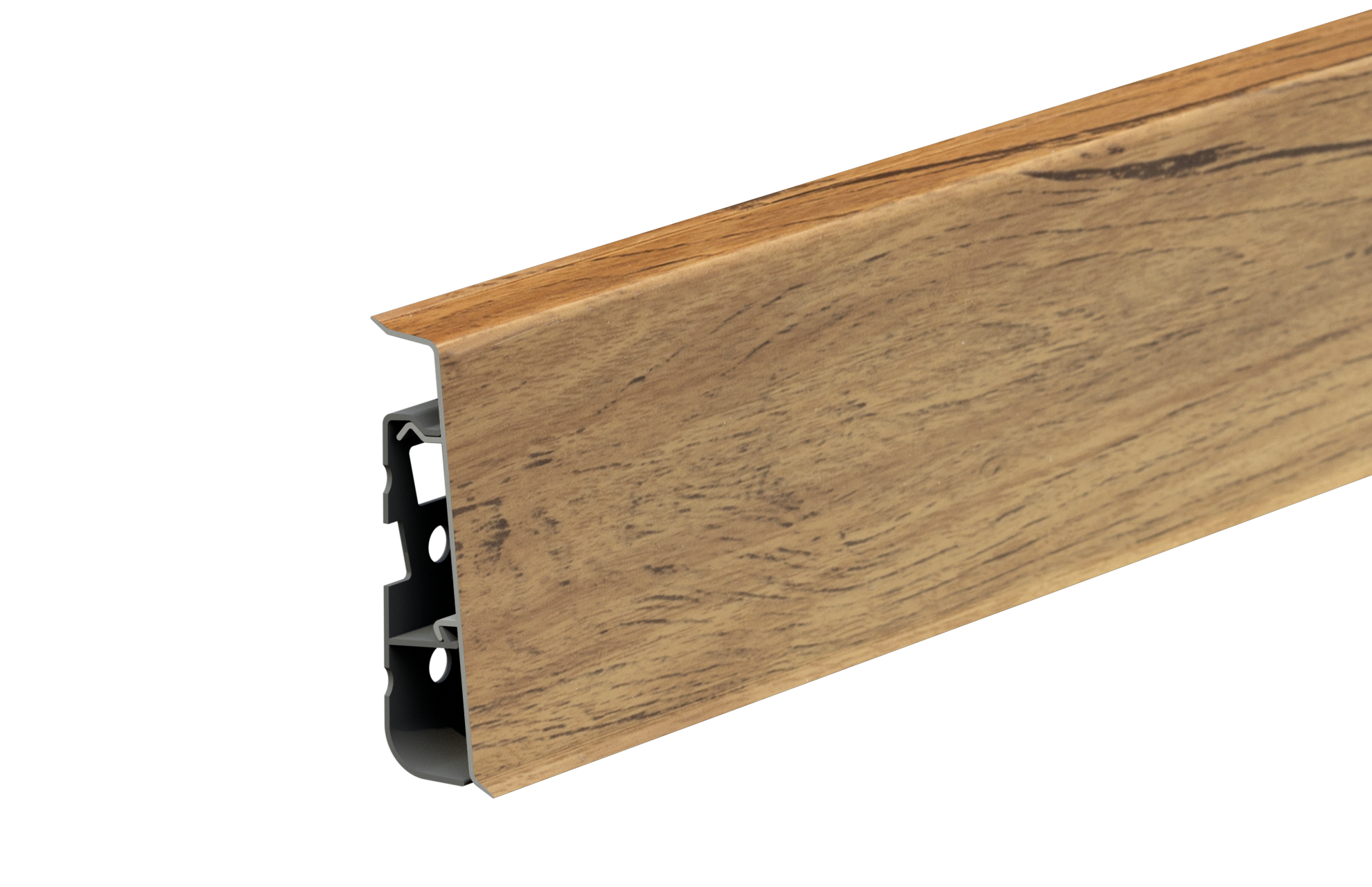 Listwa przypodłogowa PVC Hi Line Prestige 22x75mm Cezar Dąb London Mat 2,50m