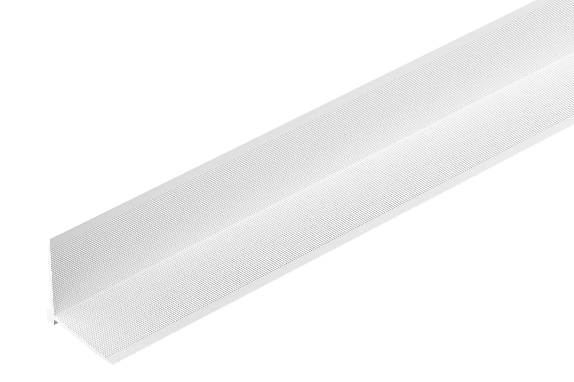 Narożnik do tapet PVC Cezar Biały RAL9003 Mat 2,62m