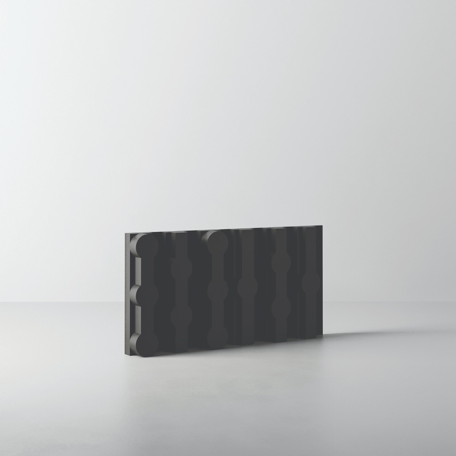 CLICKform zestaw klocków MILO 6 elementów MURSO Czarny RAL9005 Mat 0,19m