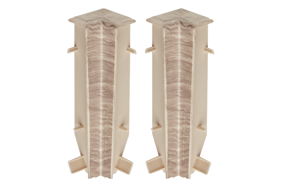 Narożnik wewnętrzny do listwy przypodłogowej MASTERLINE 13x80mm 1kpl=2szt Cezar Chalky brown Mat