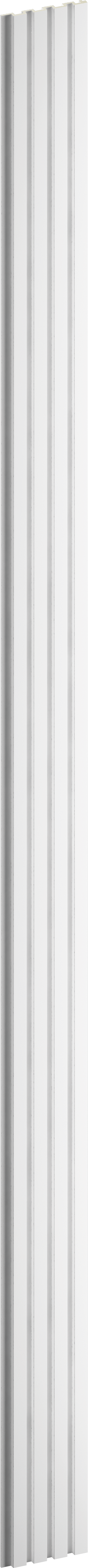 Panel ścienny THALIA02 179x15mm Cezar Biały mat 2,80m