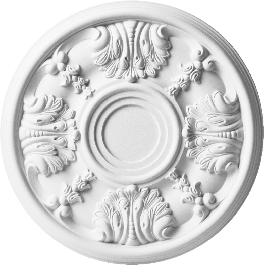 Rozeta R-28 Cezar Biały Mat