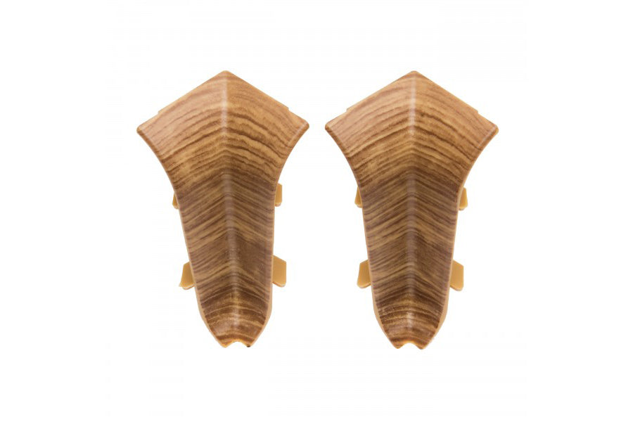 Narożnik wewnętrzny do listwy przypodłogowej Classic 22x59mm 1kpl=2szt Cezar Dąb Country Mat