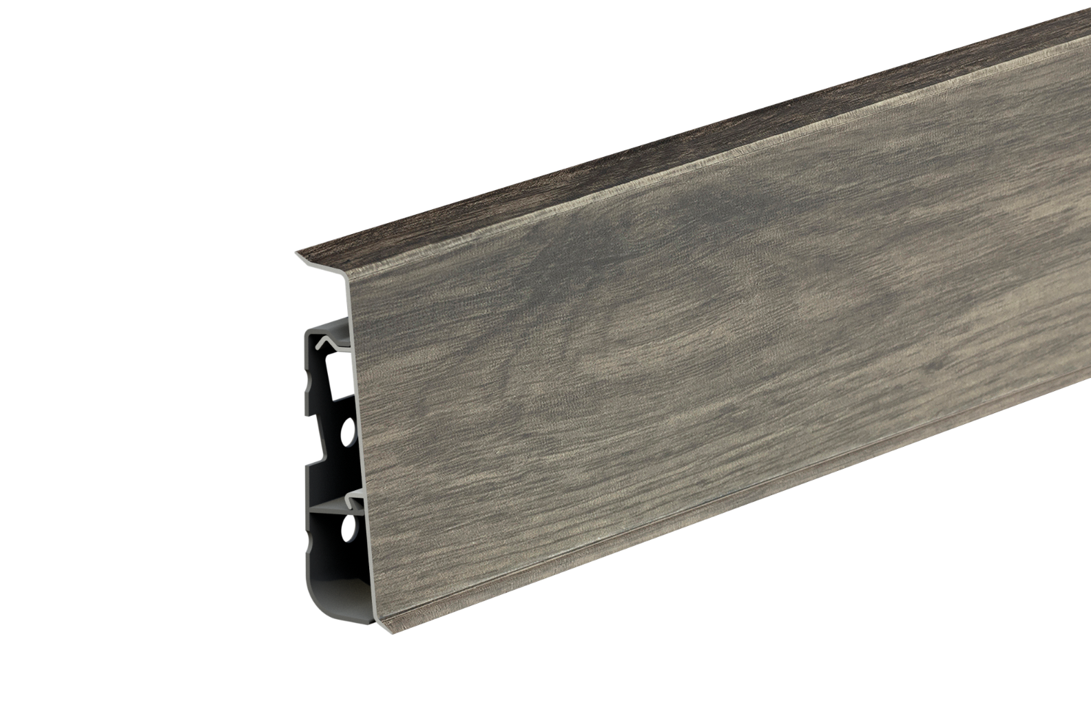 Listwa przypodłogowa PVC Hi Line Prestige 22x75mm Cezar Dąb Olivier Mat 2,50m