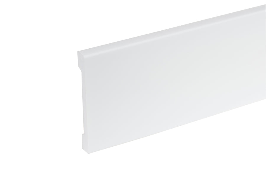 Listwa przypodłogowa LPC-37 70x12mm Cezar Biały Mat 2,44m